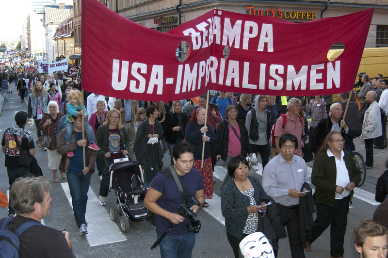Demonstration i Stockholm 4 september. Demonstration i Stockholm 4 september.